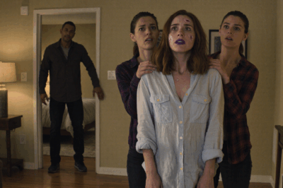 My twin sister appeared at the door, lips purple, face bruised, hands trembling. One look was enough for me to know what her husband had done. That night, as she sobbed and told me everything, I held her hand and said, “Let me.” We switched places—a plan only twins could pull off flawlessly. When he walked into the room, believing the woman before him was his “familiar wife,” the confidence on his face was terrifying. But just a few minutes later, that confidence vanished completely as he ended up running away in fear…