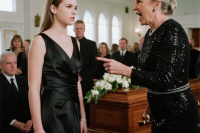 My sister ridiculed my “cheap” funeral dress in front of everyone, calling me a disgrace to the family. She had no clue the dress was worth thirty thousand dollars, that I owned the fashion brand she modeled for, and that her dismissal letter was already signed. This was how I made every single one of them pay…