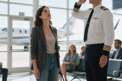 At the airport, my sister-in-law burst into laughter when the staff removed my name from the boarding list. “Guess who’s not coming along?” she taunted. My husband watched with a smug smile. But only minutes later, the pilot emerged from the jet bridge, paused in front of me, and gave a crisp salute. “Ma’am, the jet is ready for you.”