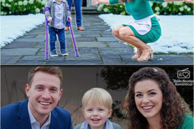 “IT’S A CHRISTMAS MIRACLE,” THE MILLIONAIRE WHISPERED AS HE SAW HIS SON WALK TOWARDS THE NANNY WHO…