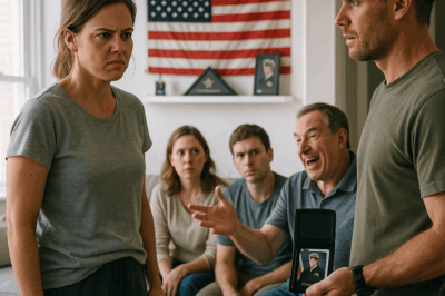 “This Is the Fat Pig We Live With,” Dad Joked — Then His Navy SEAL Friend Said: “Admiral Hayes…?”