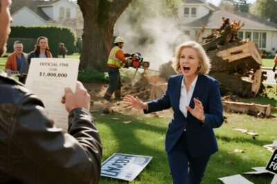 HOA Cut Down My 200-Year-Old Tree… They Didn’t Know It Cost $1 Million! It’s funny how fast life can turn on a dime, right?