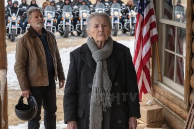 She Sheltered 15 Strangers in a Blizzard. The Next Day, a Roar of Engines Returned—And She Feared She Had Made a Mistake…//…The silence that settled over the valley after the blizzard was usually Agnes Porter’s favorite sound. It was the sound of peace, of a world sleeping under a heavy white blanket. But tonight, that silence felt heavy, charged with an electricity that made the hair on her arms stand up.