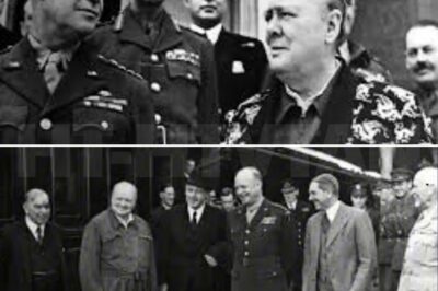 CH2 . Why Churchill Refused To Enter Eisenhower’s Allied HQ – The D-Day Command Insult…     The rain came down in sheets that morning in late May 1944,