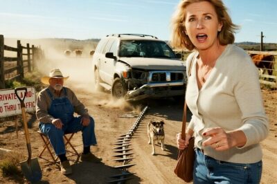 HOA Karen Treated My Ranch Like a Shortcut… Until Grandpa Turned the Road Into a Trap! I’m willing to wager my grandfather’s tractor that my story takes the cake and eats it too.