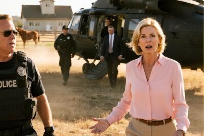 HOA Security Stopped My Rescue Helicopterat the Ranch – They Didn’t Know the Governor Was On Board! They blocked the helicopter right when it was landing on my ranch.