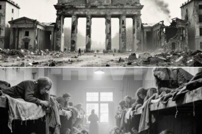 CH2 . German Scared POWs Women Clung to Each Other Until Soldiers Prepared Hot Baths to Calm Their Terror…    April 19th, 1945 dawned cold and gray over the shattered landscape of central Germany.