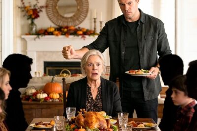 On Thanksgiving, My Son Snatched My Plate And Said ‘You’ve Had Enough’ — So I Reclaimed My Worth…     They say when you give something with love, you never ask for it back.