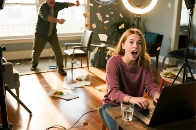 Dad Thr3w A Plate At Me On Livestream. He Screamed ‘Give Your Brother the Apartment!’… and What Happened When Grandpa Stepped In Shocked the Entire Family..