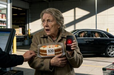 On my way to see my daughter-in-law’s family, I picked up a cake — but the cashier suddenly held my hand and whispered a chilling warning. Curious, I stayed outside to observe. Minutes later, my son’s mother-in-law did something that froze me in place.
