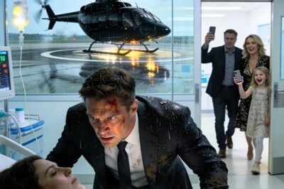 My Family Left Me Dying In The ER While They Argued About The Hospital Bill When My Heart Stopped For The Third Time, They Walked Out To Grab Dinner But When The Thunderous Roar Of Rotor Blades Shook The Windows At Mercy General And My Billionaire Husband’s..
