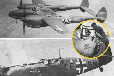 CH2 German Pilots Were Shocked When P-38 Lightning’s Twin Engines Outran Their Bf 109s