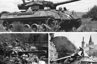 CH2 German Tank Commander Watches in Horror as a SINGLE American M18 Hellcat Shatters Tiger ‘So-Called’ Invincibility from Over 2,000 Yards Away