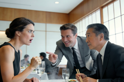 My husband didn’t know I spoke Japanese. When I heard what he said about me at dinner…