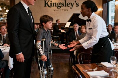 BILLIONAIRE Father Sees Black Waitress Let His Disabled Son Lead a Dance Step—And His Life Changes..