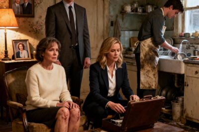 “You’re a burden. I sold Dad’s company! Good luck paying rent,” my son said. I smiled and replied…