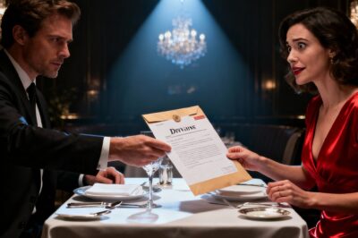 “At Our Luxury Anniversary Dinner, My Husband Handed Me Divorce Papers—My Revenge Was Priceless”