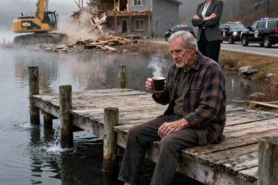 HOA ILLEGALLY DEMOLISHED MY LAKE CABIN OVER “UNPAID FEES” — THEY HAD NO IDEA MY ENTIRE FAMILY WORKS FOR THE FEDERAL GOVERNMENT.