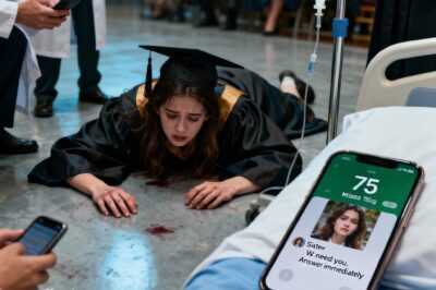 I Collapsed at My Graduation My Parents Never Came. Days Later, Still in the Hospital My Dad Texted: