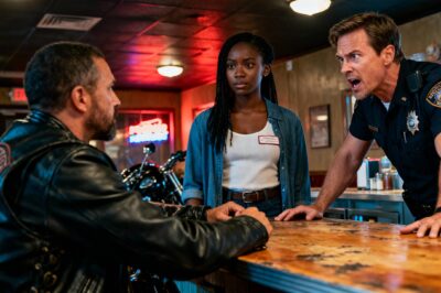 Black Woman Defends A HELL’S ANGEL From Police, 200 Bikers Show Up At Her Diner The Next Day.