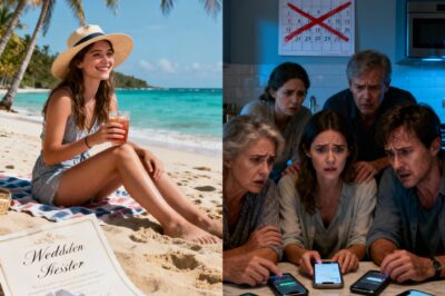 Excluded from my sister’s wedding, I went on vacation. When the wedding fell apart, my whole family frantically tried to reach me. “You’re overreacting. It’s just a wedding,”