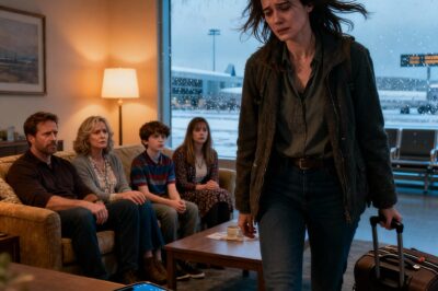 I WALKED IN & SAW MY FAMILY ON THE COUCH – MY HUSBAND, MOM, SON & MY OWN SISTER. “WHAT’S WRONG?”