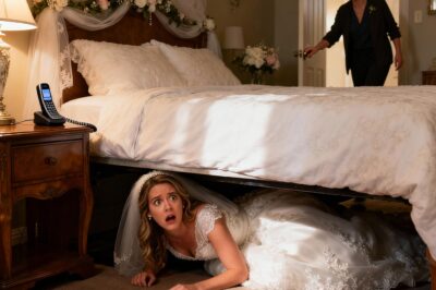 ON MY WEDDING NIGHT, I HID UNDER THE BED TO PLAY A PRANK ON MY HUSBAND. BUT SOMEONE ELSE WALKED INTO THE ROOM AND PUT HER PHONE ON SPEAKER. WHAT I HEARD NEXT FROZE MY BLOOD…