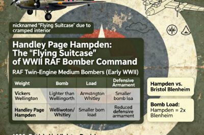 A Bomber So Cramped It Was Called The “Flying Suitcase”