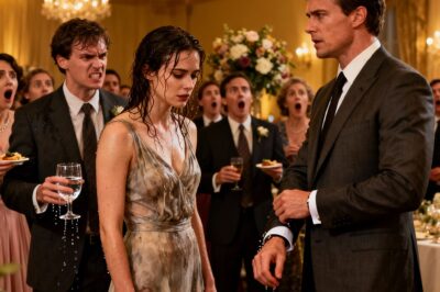 at my father’s retirement gala, my brother said, “you don’t belong here, you never did!” then spilled water on my dress. i stood quiet, until my husband stood, fixed his cufflinks, and said, “funny. she owns this venue. and half of your business.” what happened next left everyone stunned…