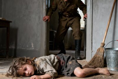 ha-The little girl was forced by her stepmother to do housework until she bled and collapsed from exhaustion. Her father, a soldier, came home unexpectedly, saw his daughter, and shouted.