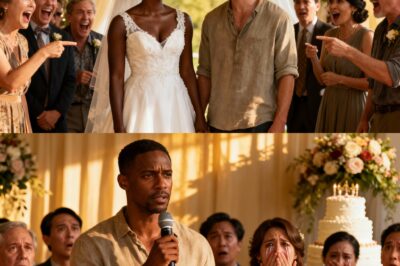 They mocked the homeless man at their wedding until he stood up and spoke. They threw breadcrumbs at him like he was some kind of animal, laughing as he sat quietly in the back corner of their milliondoll wedding venue. But when he finally stood up and spoke, the entire room went dead silent.
