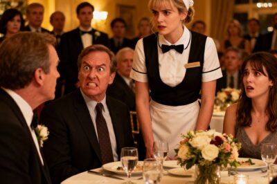 At My Sister’s Wedding My Parents Booked The Restaurant Where I Worked-Just To Humiliate Me. “You’re A Waitress,” My Father Sneered “Then Serve Us. This Is The Family’s Table.” Then Her Boss Turned, Eyes Wide, And Said “Madam President What Are You Doing Here?” My Sister Went Pale The Room Frozen…