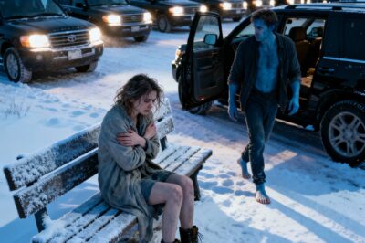 On A Frozen Bench, She Gave Her Warm Boots To A Stranger — Not Knowing He Was A Billionaire…