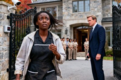 BLACK MAID ACCUSED OF STEALING AND KICKED OUT OF THE BILLIONAIRE’S MANSION — BUT WHAT HIDDEN CAMERA FOOTAGE REVEALS SHOCKS EVERYONE