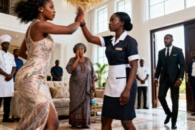 THE BILLIONAIRE WALKED IN TO SEE HIS FIANCÉE SLAP HIS MOTHER — BUT WHAT THE BLACK MAID DID NEXT LEFT THE ROOM IN SHOCK
