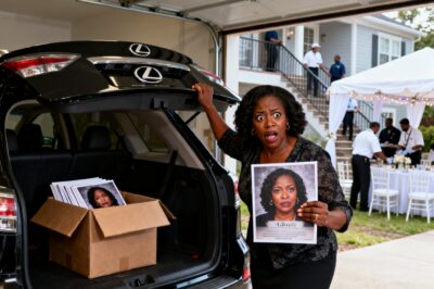 I OPENED MY HUSBAND’S CAR BOOT AND FOUND A STACK OF OBITUARY POSTERS — WITH MY FACE ON THEM AND TOMORROW’S DATE