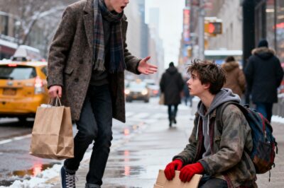 A rich teenager froze the moment he saw a homeless boy with his identical face — the thought that he could have a brother had never once crossed his mind…